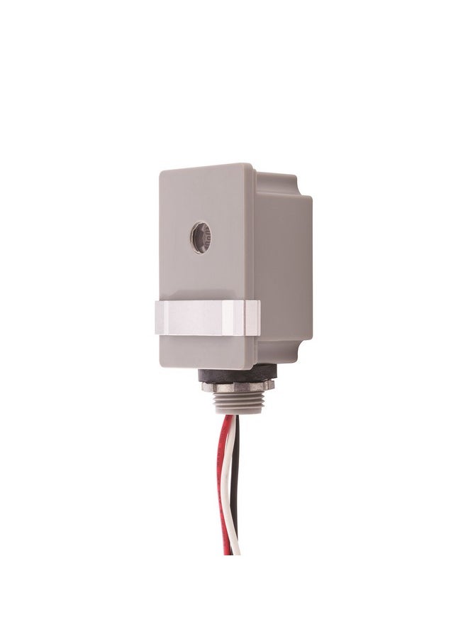 NSi Industries TORK RKP201 Outdoor 120-Volt Stem Mount Photocontrol with Light Adjustment Bar - Controls Lighting Dusk to Dawn - Compatible with Incandescent/Compact Fluorescent/Halogen/LED