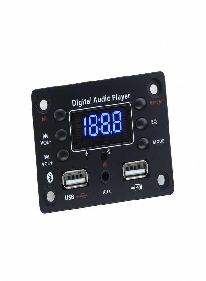 SP Electron Bluetooth USB AUX Digital Audio Player Module with LED Display & IR Support - Image 1