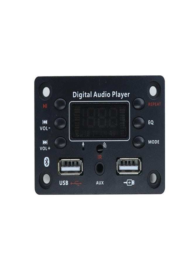 SP Electron Bluetooth USB AUX Digital Audio Player Module with LED Display & IR Support - Image 2