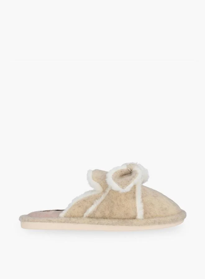 Le Confort Women Plush Bedroom Slippers