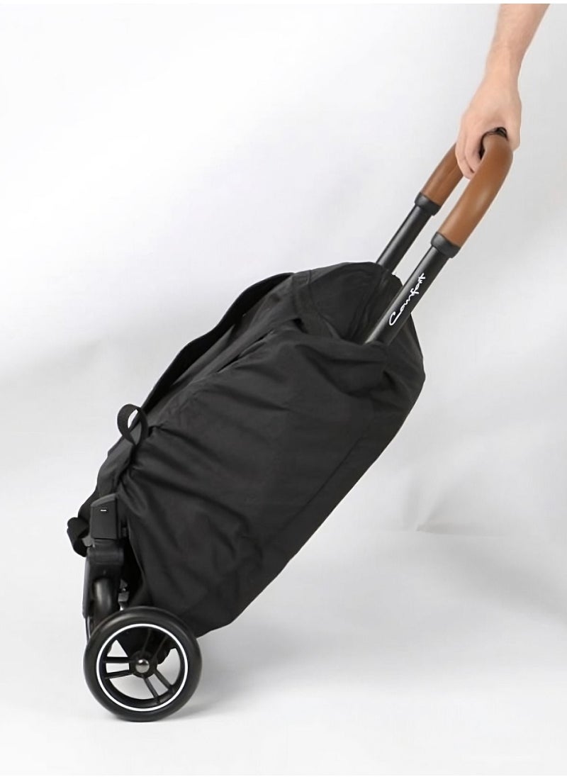 BabyDream Babydream Foldable comfort stroller-Black  - Image 4