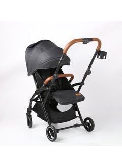 BabyDream Babydream Foldable comfort stroller-Black  - Image 5