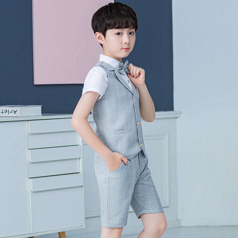 Boys' 2023 Summer Children'S Vest Set Children'S Performance Vest For Boys And Babies - Image 4
