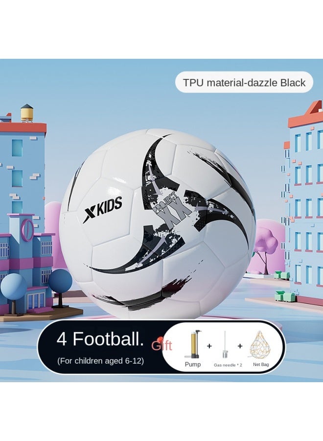 XTEP Official Children's Football, Size 5 For Primary School Students, Size 4 For Teenagers And Junior High School Students, Professional Match Training Ball - Image 2