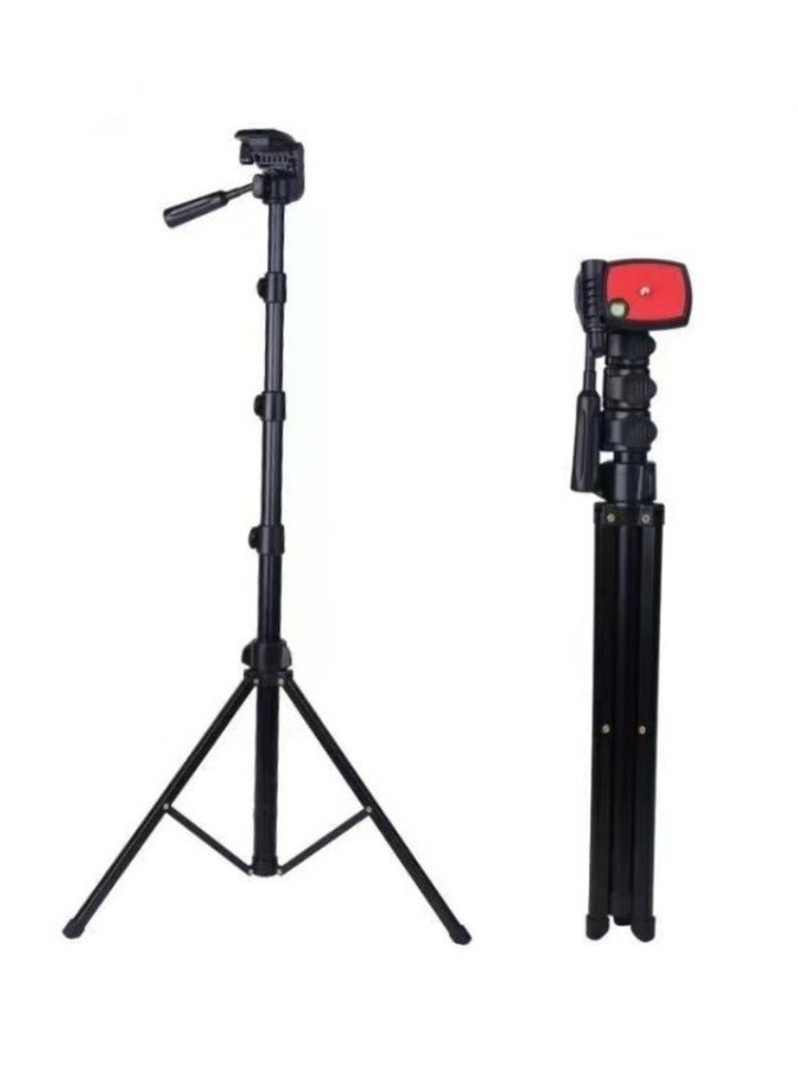 Jmary KP-2206 Multifunctional Adjustable Portable Camera Stand Tripod Stand Cell Phone Holder Floor Stand For Video Recording Stream And Vlog - Image 1