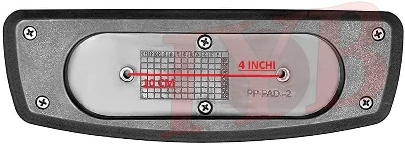 IYB -(PP-PAD-2) Office Chair Replacement Plastic Arm Pads, Chair Armrest Pads for Supporting Arms and Elbow (with 4 Free Screws) - Image 5