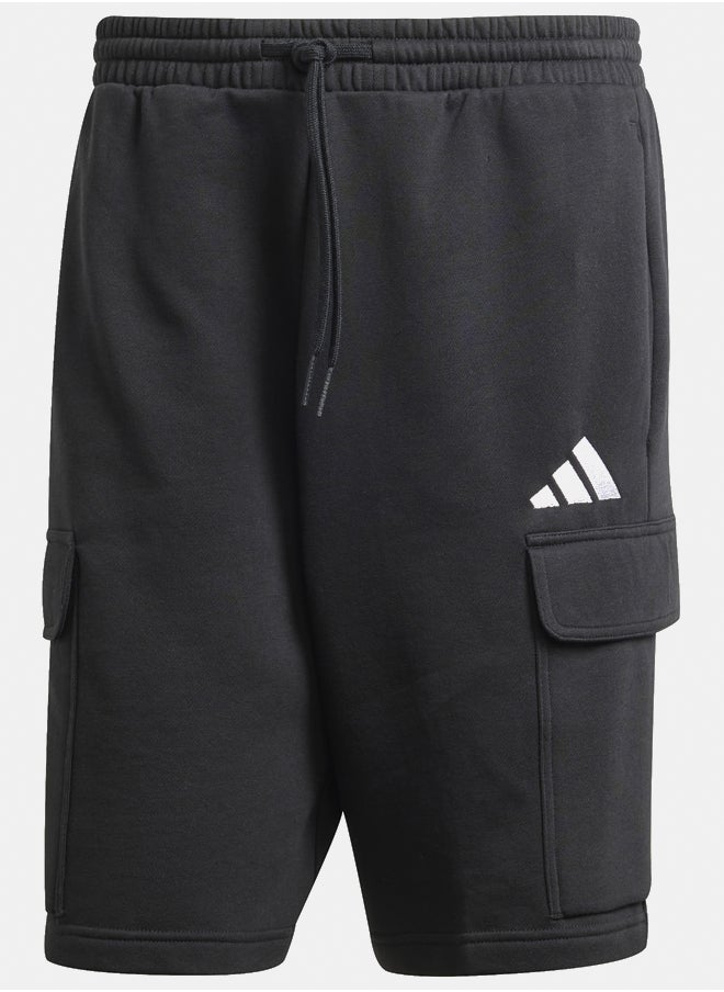 Adidas essentials feelcozy fleece cargo men's shorts  - Image 2
