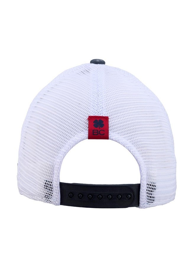 Black Clover, Unisex, USA 2T Vintage 3 Adjustable Hat, White Hat/3D USA Flag Clover, One Size - Image 5