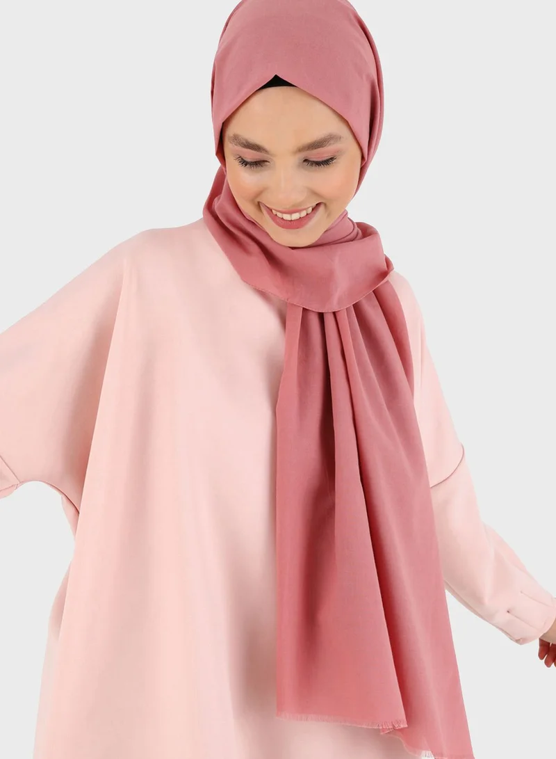 Tuva Shawl by Modanisa Crepe Jazz Lightweight Scarves