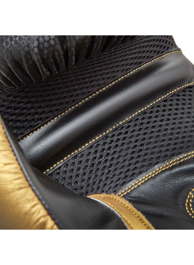 Reebok Reebok 12Oz Boxing Gloves + Wraps Set - Gold/Black  - Image 3