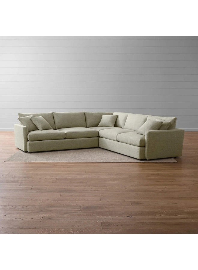 KUSTOMDECO Kustom Deco Queen Lounge Sectional Sofa - Customizable Sectional Sofa for Living Room, Premium Upholstery, L-Shape Design - Image 2