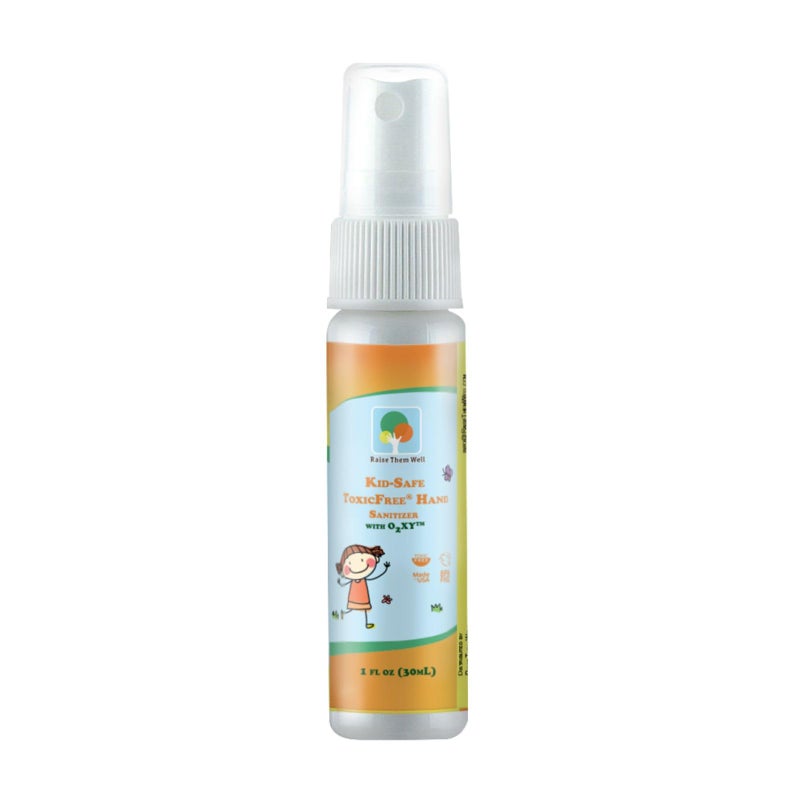 Raise Them Well KidSafe ToxicFree Hand Sanitizer Spray for Kids Travel Size Pack of 3