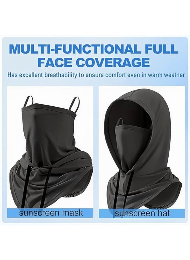 SUNSAR Balaclava Sun UV Protection Hood Breathable Full Head Mask Face Cover for Men Women Fishing Cycling,2 Pack - Image 4