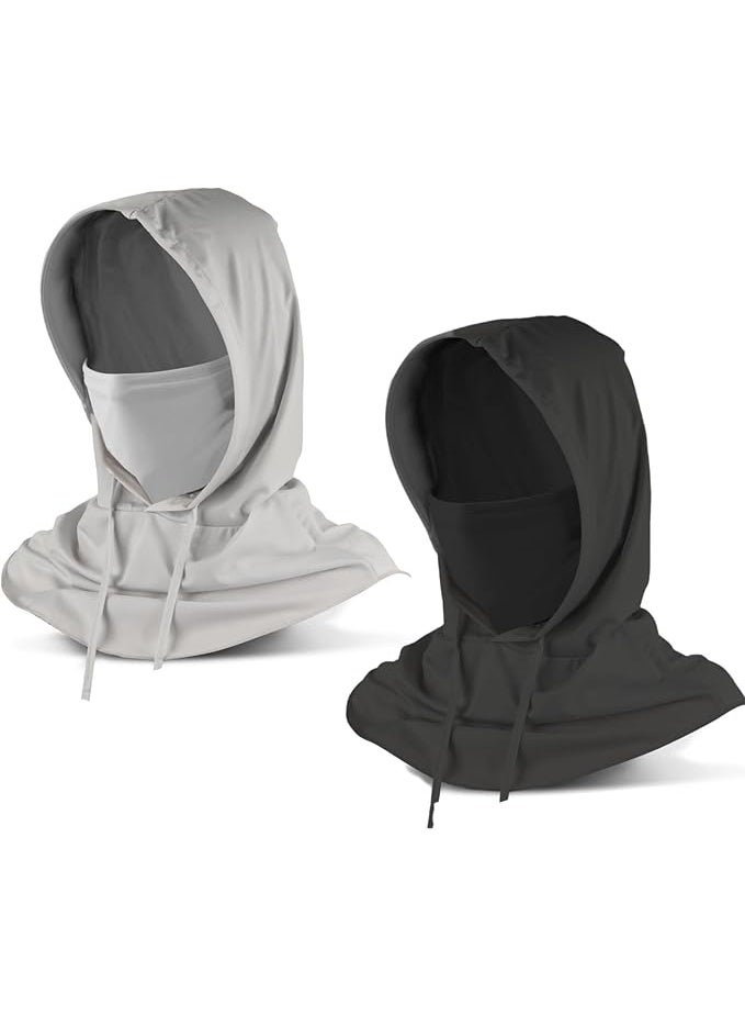 SUNSAR Balaclava Sun UV Protection Hood Breathable Full Head Mask Face Cover for Men Women Fishing Cycling,2 Pack - Image 1