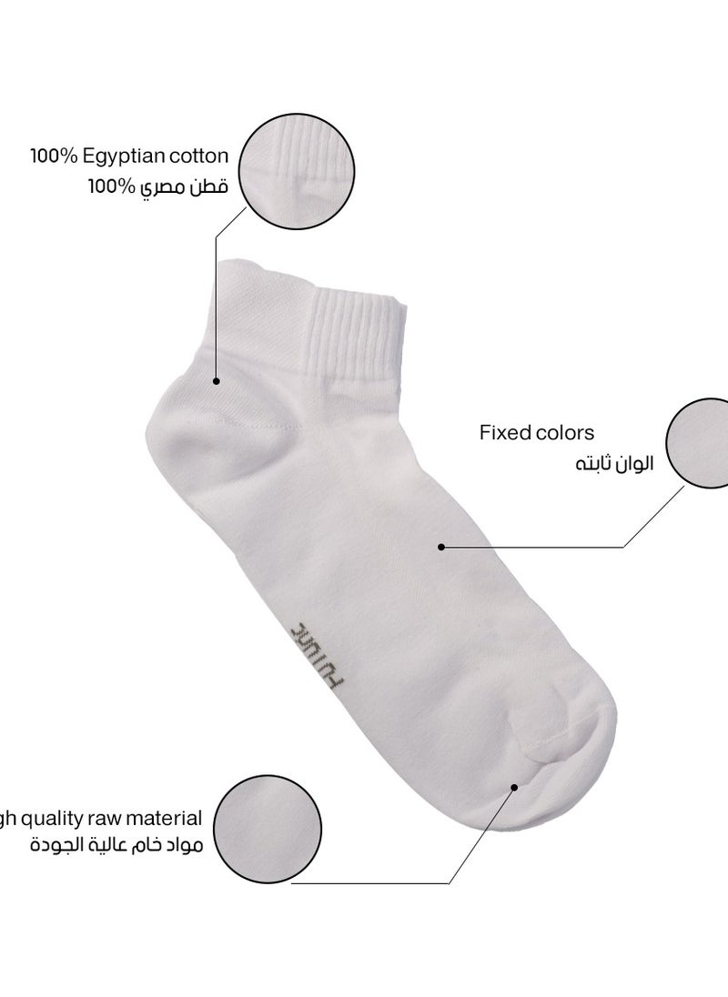 Future future socks short white-black-grey size 36-40 cotton  - Image 2