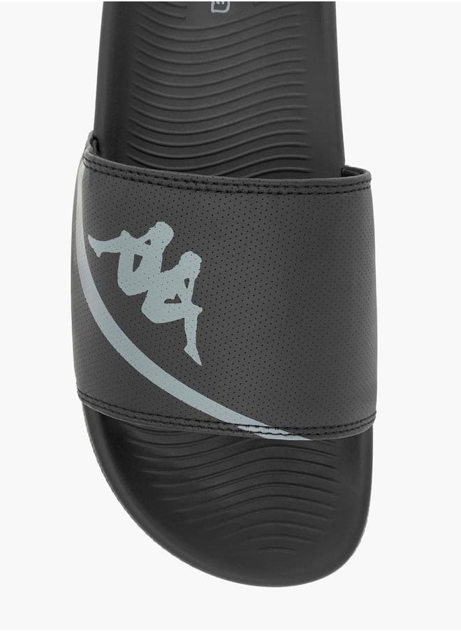 Kappa - Men's Logo Print Slides - Image 1