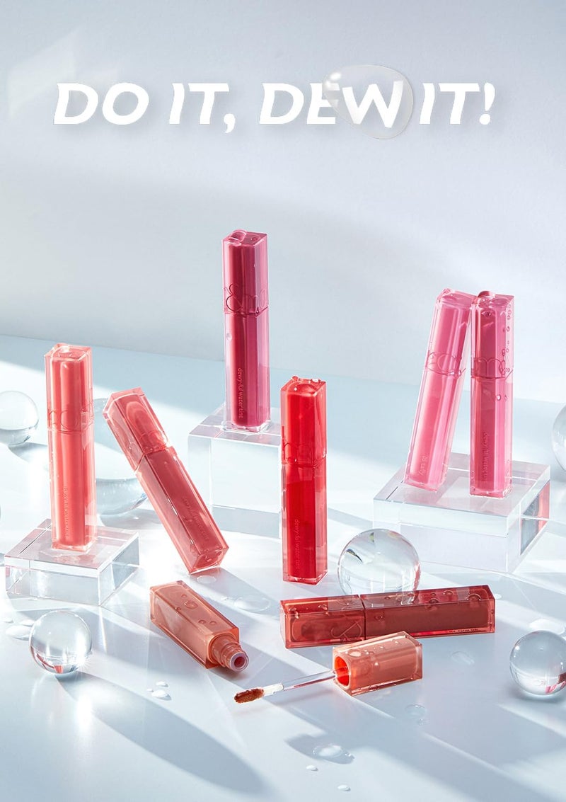 Dewyful Water Tint Lip Gloss 08 berry divine, Long Lasting, Moisturizing Lip Gloss, Natural MLBB Colors, Glow & Moist Finish, Dense Pigment, Daily Makeup, Lightweight Formula - Image 2