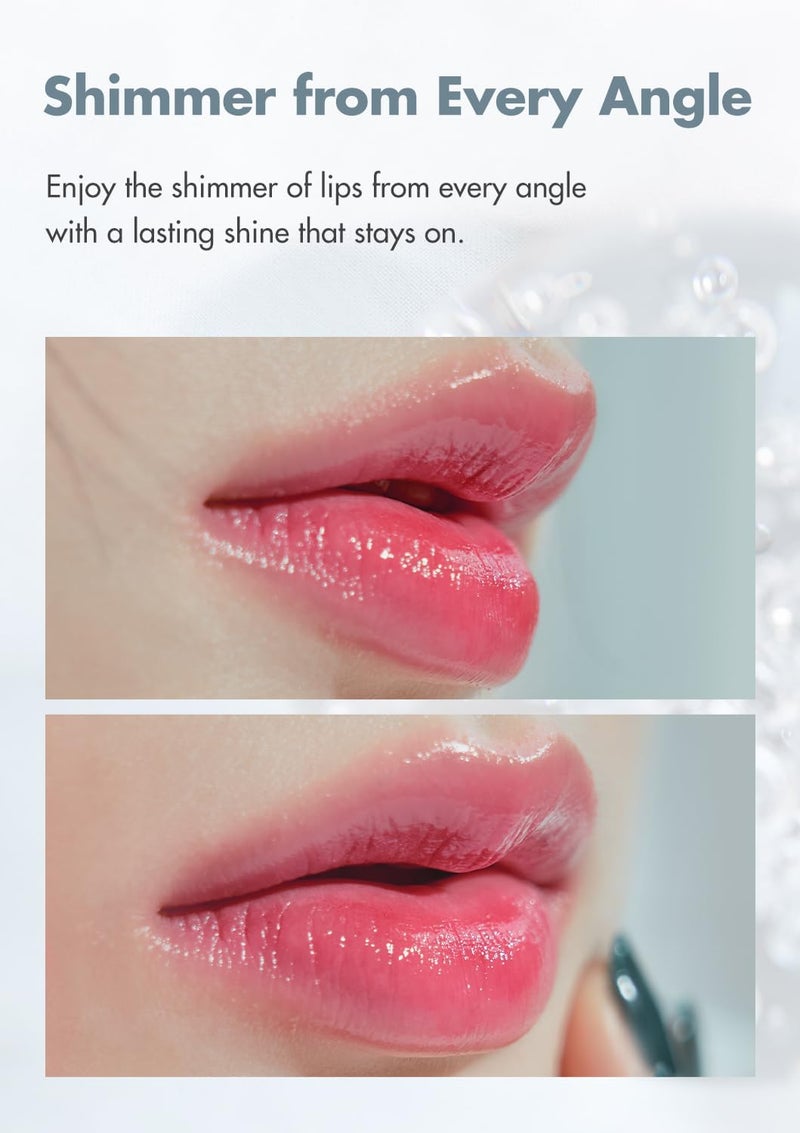 Dewyful Water Tint Lip Gloss 08 berry divine, Long Lasting, Moisturizing Lip Gloss, Natural MLBB Colors, Glow & Moist Finish, Dense Pigment, Daily Makeup, Lightweight Formula - Image 4