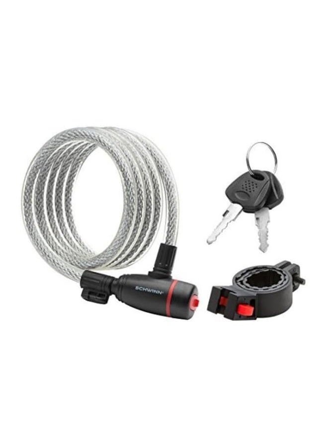 SCHWINN SW77779A-12UK Anti Theft Bike Lock, 6 Foot/12mm Cable - Image 1
