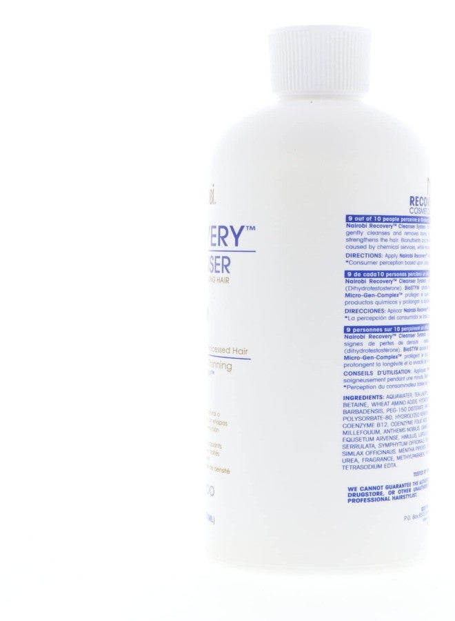 Nairobi Recovery Cleanser Shampoo for Unisex, 16 Ounce - Image 4