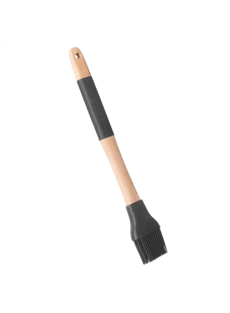Wood and Silicone Kitchen Brush 5 X 1.5 X 32Cm