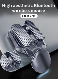 Healife Bluetooth gaming mouse, rechargeable USB wireless mouse, dual-mode gaming mouse, suitable for laptops, Mac, PC, etc.  - Image 1