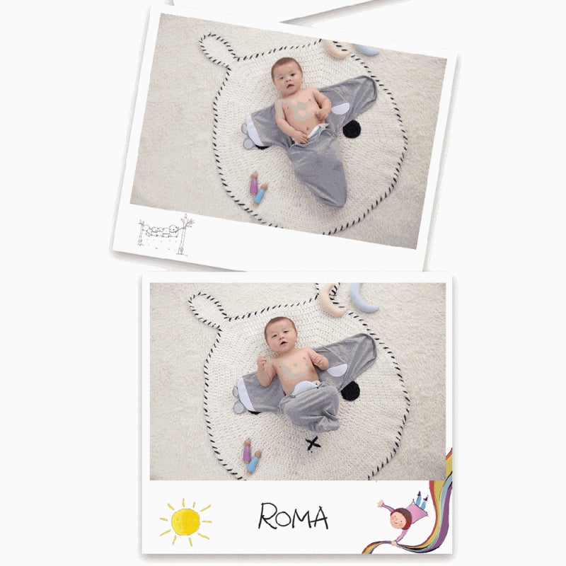 Baby Swaddle Blankets: M Size 100% Cotton Soft Breathable - Womb-like Secure Cozy Adjustable Yellow Baby Receiving Blankets for Newborns & Infants - Image 3