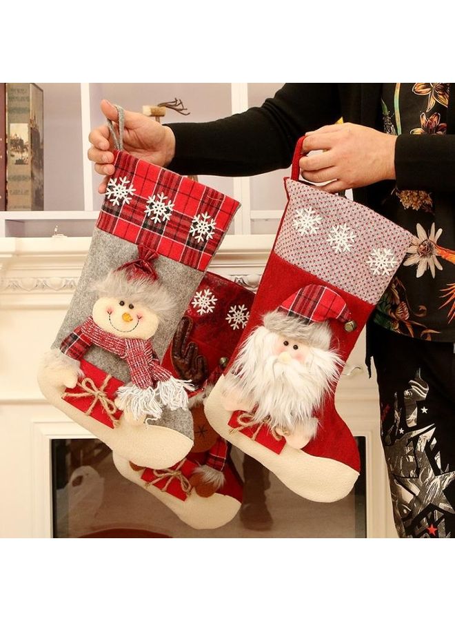 NIBEMINENT Candy Socks Ornament Bag Multicolour - Image 5