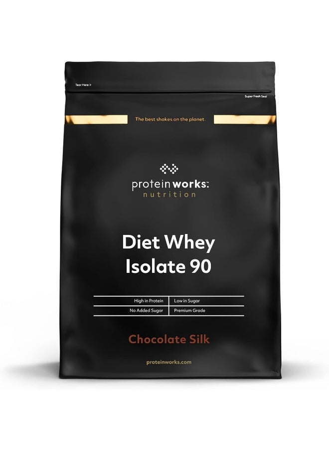 Diet Whey Protein Isolate 90 Whey Isolate Protein Powder Low Calorie Protein Shake 40 Servings Chocolate Silk 1Kg - pzsku/Z674188A8E45926832E8AZ/45/_/1727248584/58b5d23b-385c-4b93-a324-5e44b0654f6d