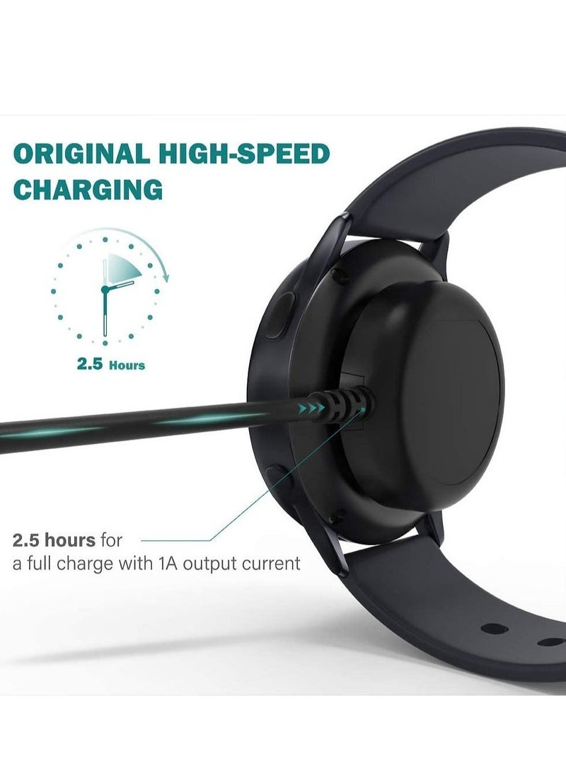 Charger Compatible with Samsung Galaxy Watch 4/4 Classic, Watch 3, Active 1/2 – SM-R500, SM-R830, SM-R820, SM-R840, SM-R850  - Image 3