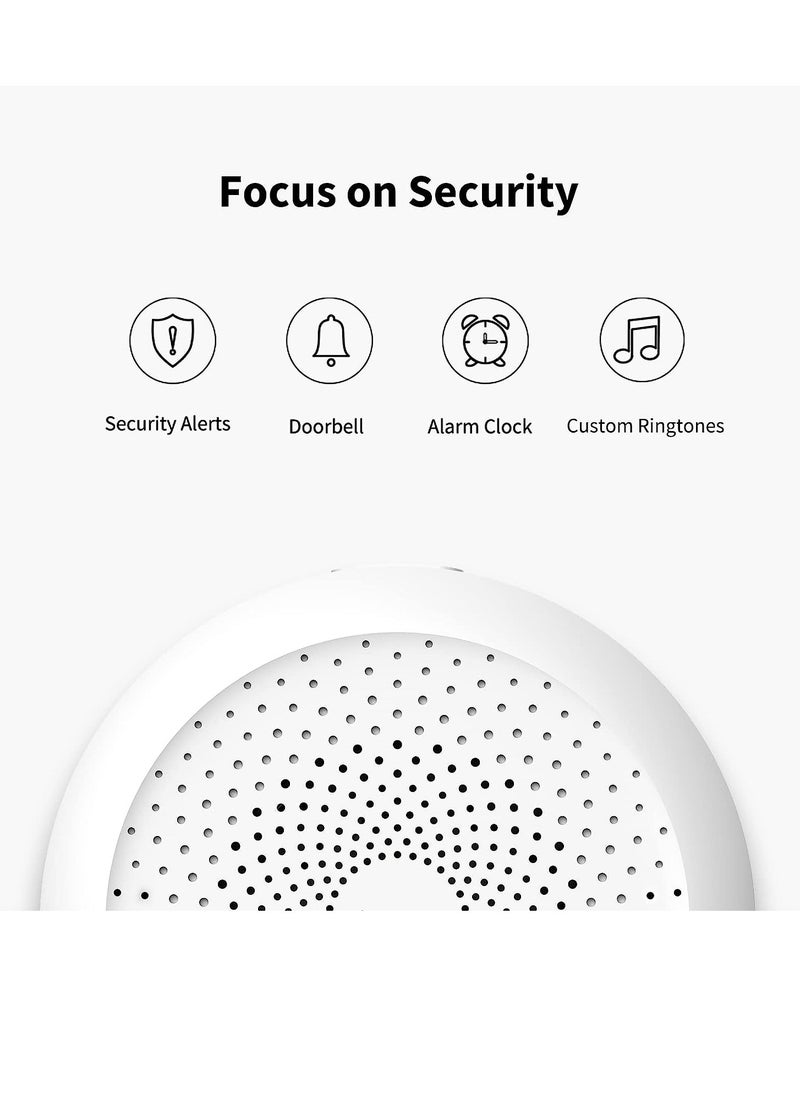 Aqara - Aqara Hub M1S Gen 2 Global version,Wireless Smart Home Bridge for Alarm System,Home Automation,Remote Monitor and Control,Supporting Alexa,Google Assistant,HomeKit IFTTT - Image 1