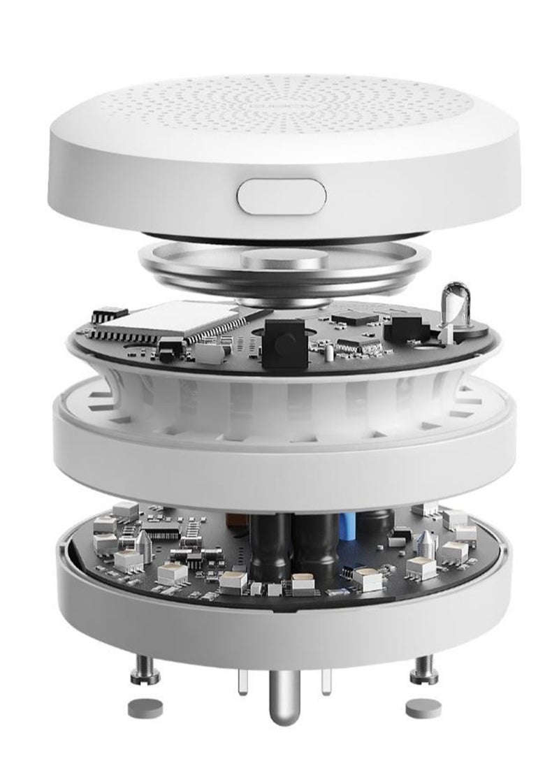 Aqara - Aqara Hub M1S Gen 2 Global version,Wireless Smart Home Bridge for Alarm System,Home Automation,Remote Monitor and Control,Supporting Alexa,Google Assistant,HomeKit IFTTT - Image 1