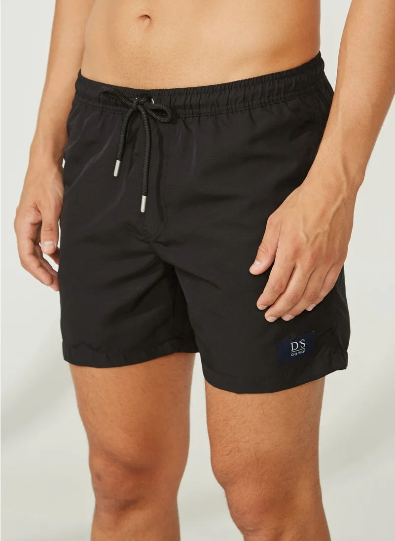 Ds Damat Black Men's Shorts Swimsuit