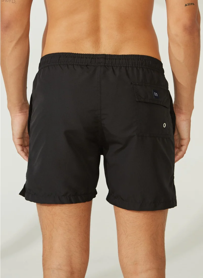 Ds Damat Black Men's Shorts Swimsuit