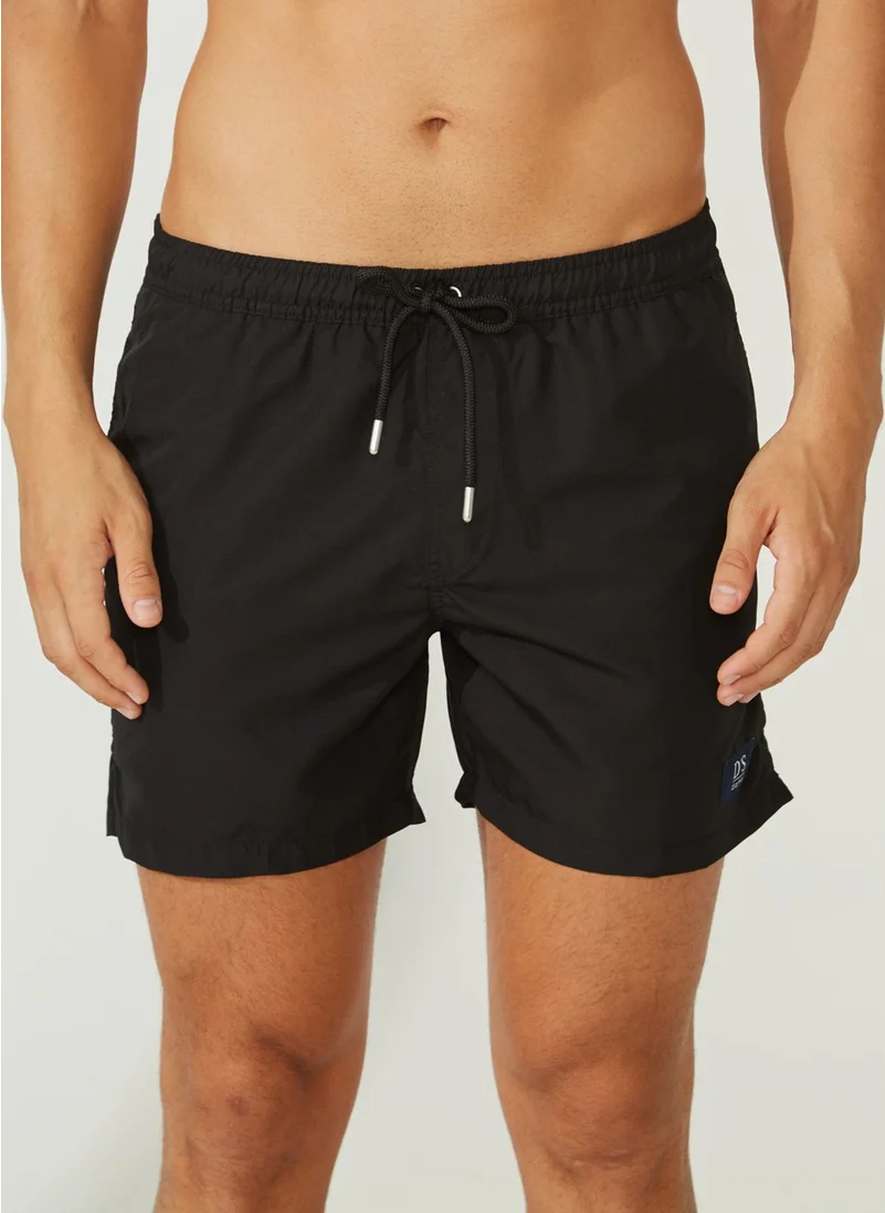 Ds Damat Black Men's Shorts Swimsuit