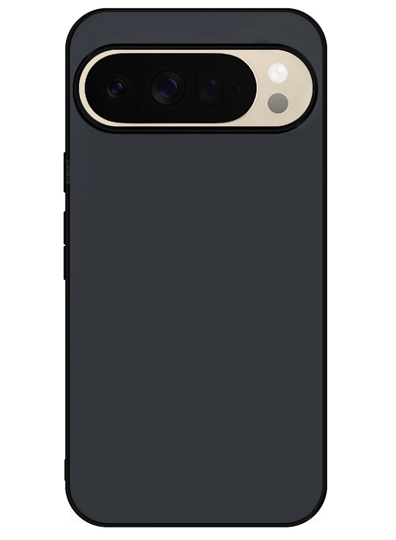 Silicone Back Cover for Pixel 10 Pro XL – Impact Resistant - Full Body Protection - Dark Grey - Image 3