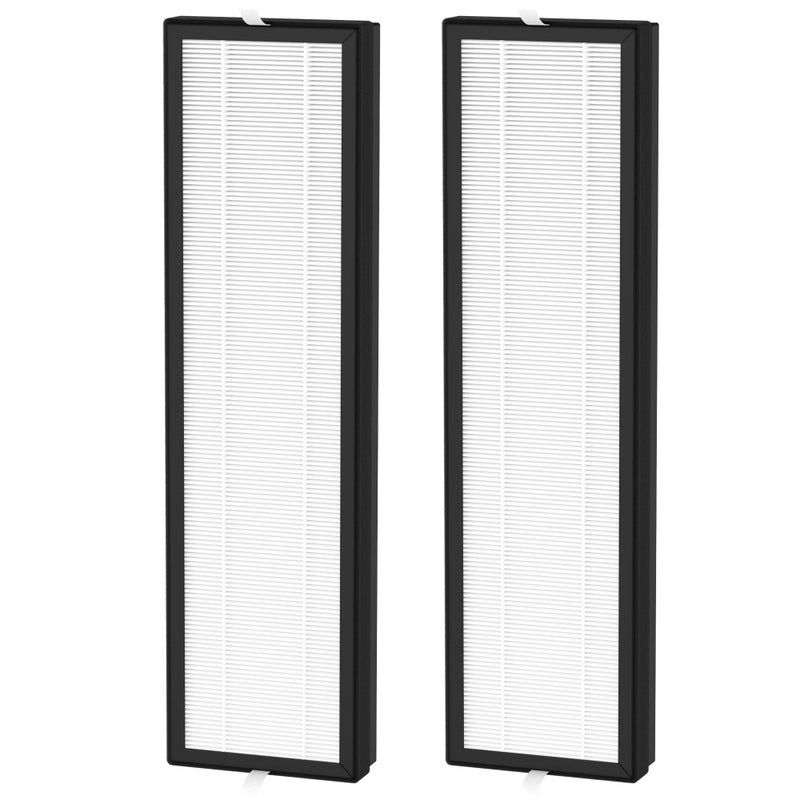 2 Packs H13 True HEPA Replacement Filter Compatible with Air GeniusAirGenius 3 5 6 Series HFD300 HFD310 HFD314 HFD320 HD320 HFD323TGT HFD324 HFD360B Air Purifiers Upgraded Version