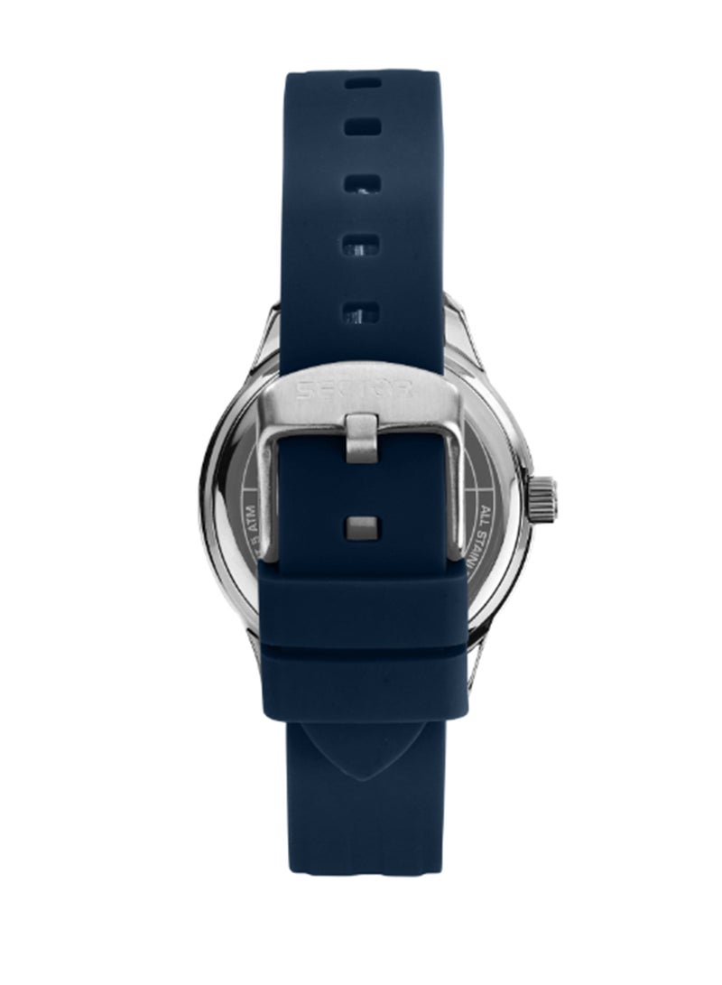 Sector 270 37MM 3H BLUE DIAL BLUE SIL ST+SZS109 - Image 3