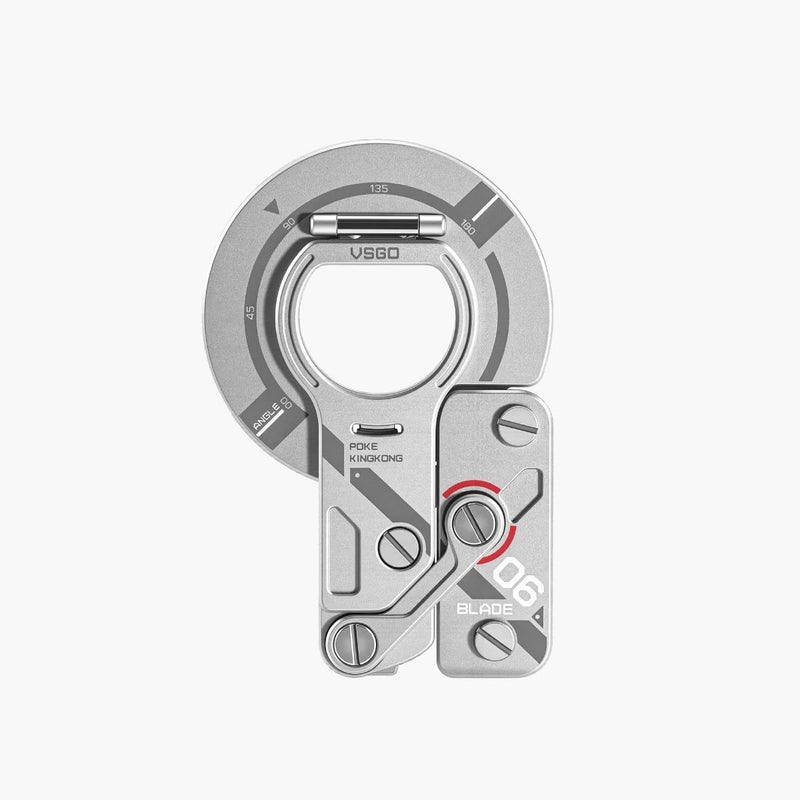 VSGO Multi-Functional Phone Stand â€” Unlock Endless Shooting Modes (Silver) - Image 1