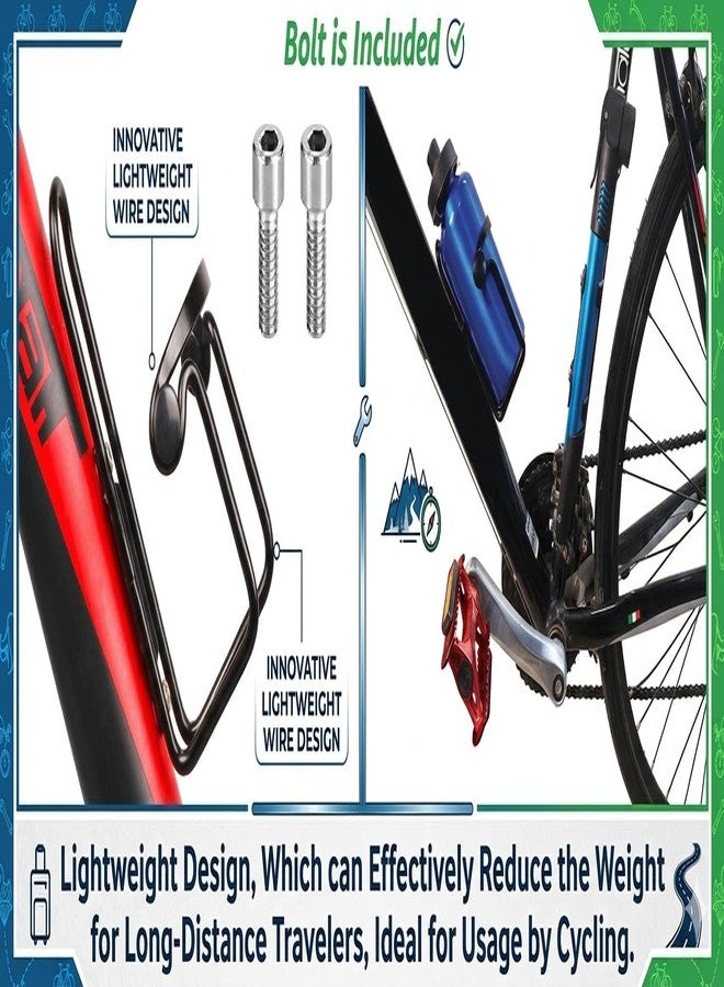 Wavva® Outdoor Lightweight Strong Aluminum Alloy Mountain Bicycle Water Bottle Holder Bicycle Bottle Holder - Image 2