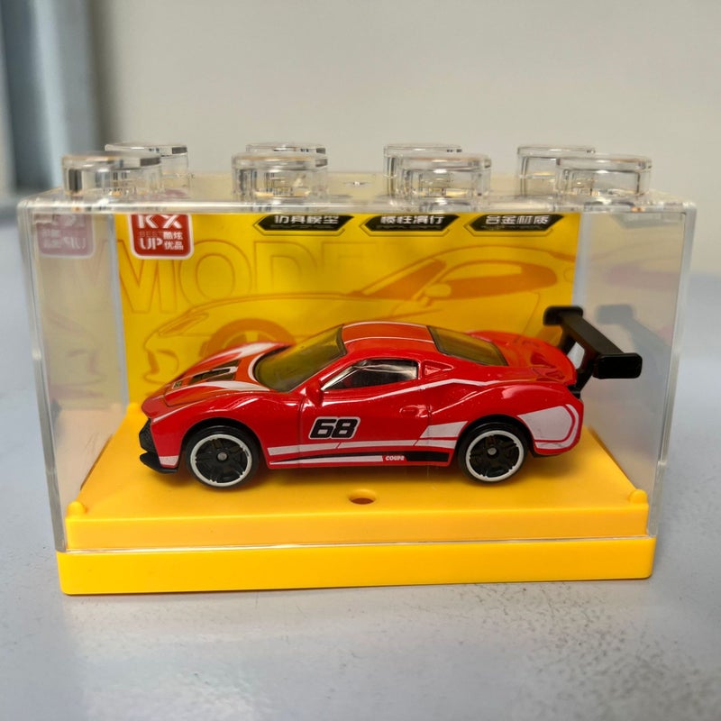 Cool Racing Car Die-Cast Alloy Metal Model with Display Box Inertia Toy for Kids Boys - Image 3