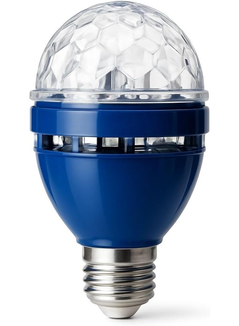 Hero Rotating Disco Light Bulb E27, RGB Crystal Magic Ball LED Party Light for Birthday, Wedding, Home Party and Kids Room - Image 3