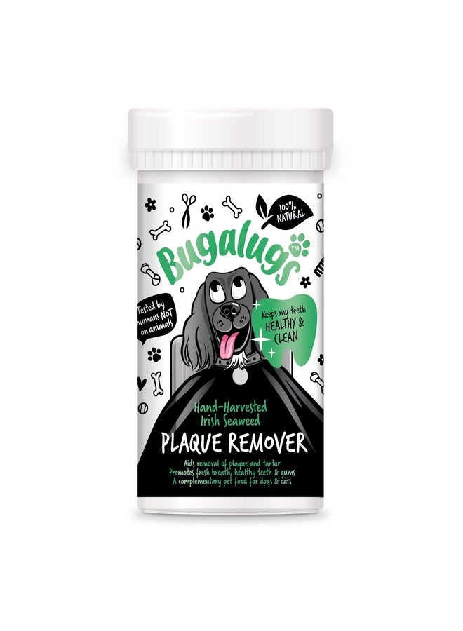 بوجالوجز مزيل البلاك من بوغالوغز لأسنان الكلاب ورائحة الفم الكريهة، طبيعي ١٠٠٪ | يزيل البلاك بدون فرشاة أسنان أو معجون أسنان للكلاب | يزيل رائحة الفم الكريهة والبلاك للكلاب والقطط (للكلاب ٧٠ غرامًا) - Image 1