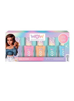 WOW Generation WOW Generation Pastel Colors Nail Polishes (Pack of 5, 5 ml Each)  - Image 3