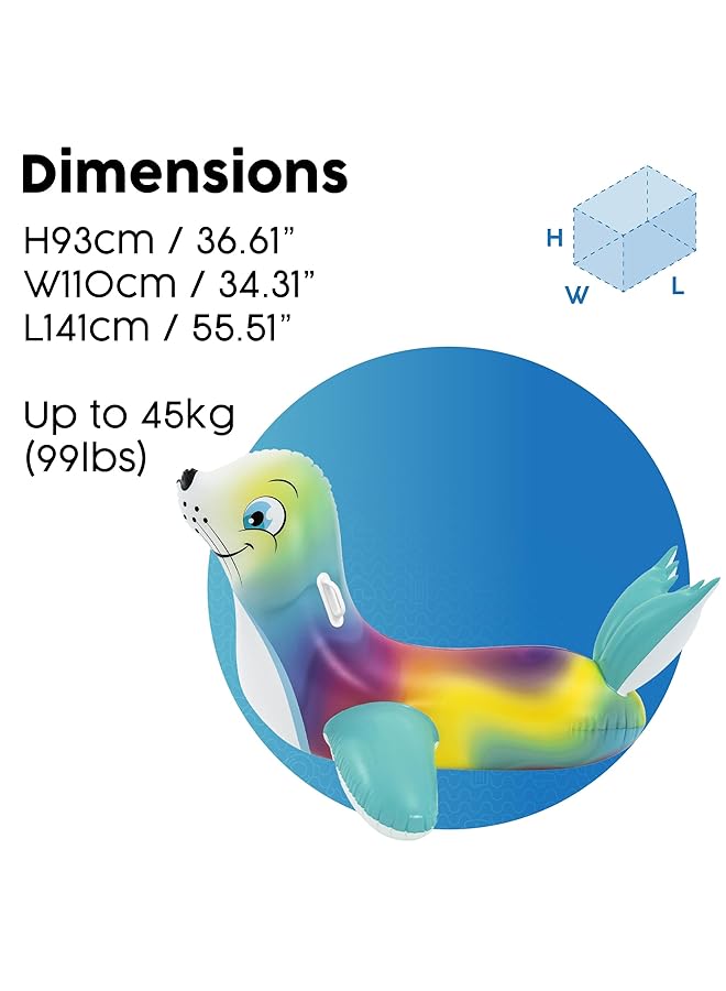Bestway Flash N' Splash Seal Ride On 157Cm X 114Cm - Image 4