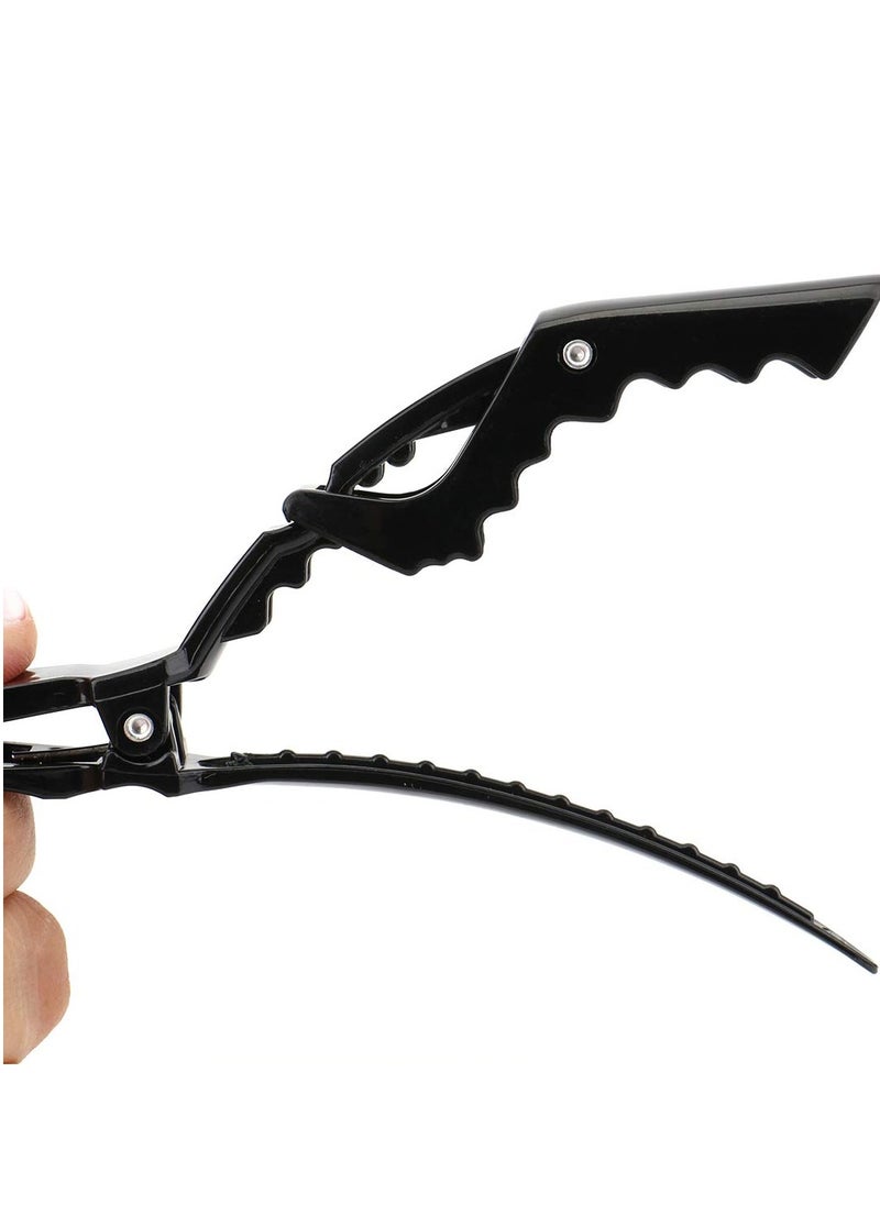 Foraineam Foraineam 40 Pcs Alligator Hair Clips - Professional Hair Styling and Sectioning Clips with Nonslip Grip and Wide Teeth  - Image 4