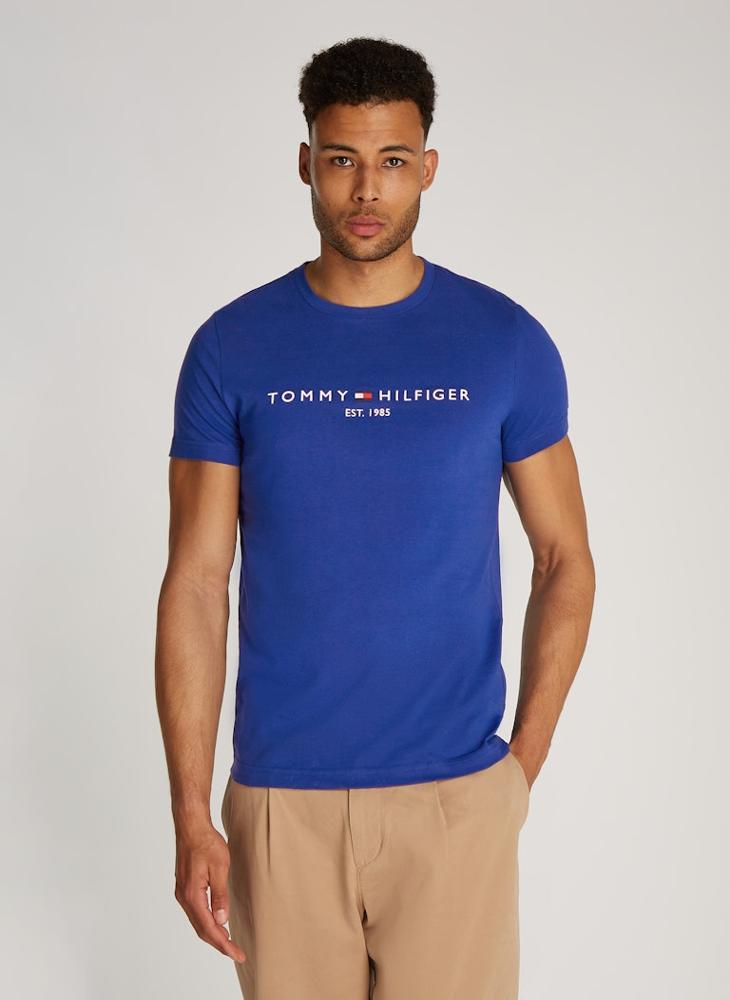 TOMMY HILFIGER - Logo Short Sleeve Crew Neck T-Shirt - Image 1