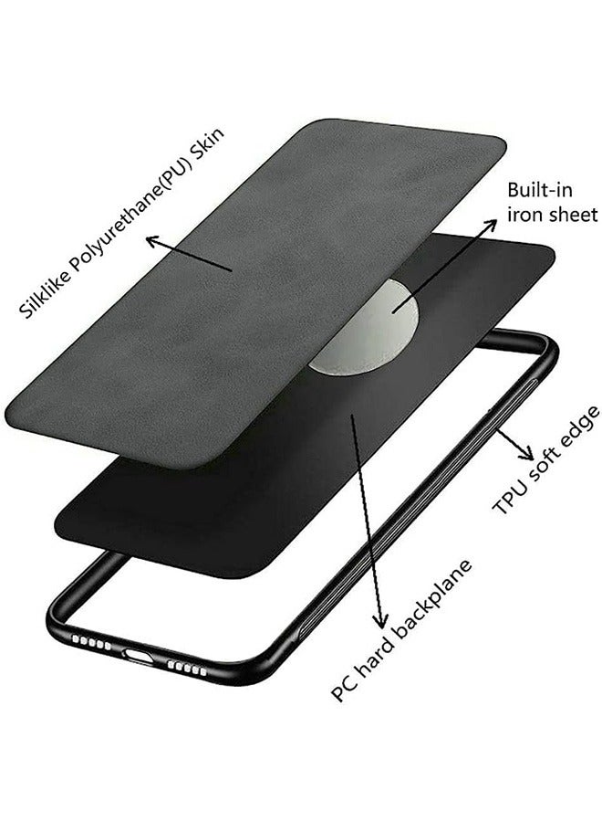 Case for Oppo Reno 10/Reno 10 Pro,Shockproof Cases ,Anti-Fall Drop Protection , Cover Bumper Built-in Metal Plate for Oppo Reno 10/Reno 10 Pro - Black - Image 3
