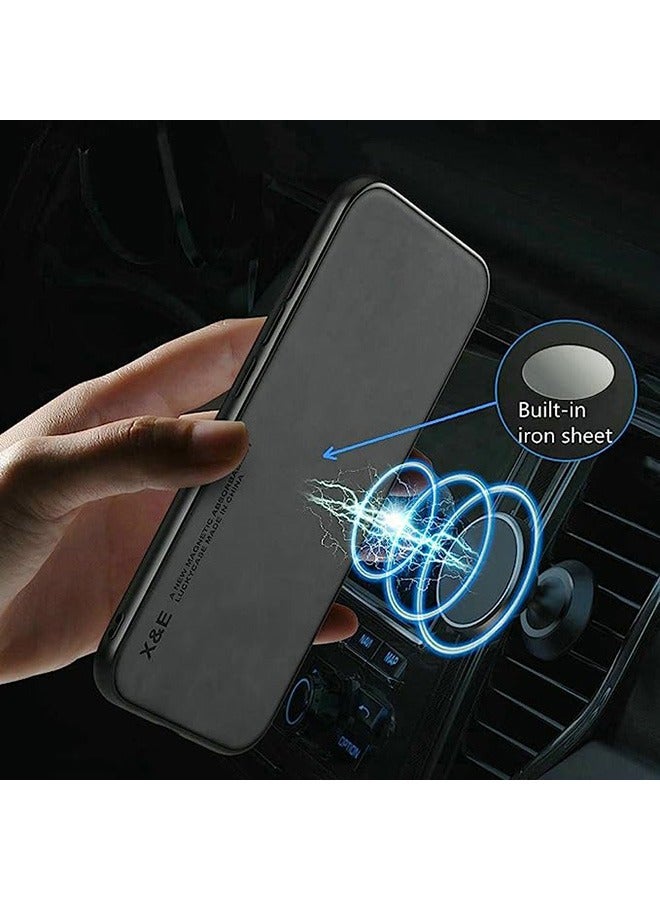 Case for Oppo Reno 10/Reno 10 Pro,Shockproof Cases ,Anti-Fall Drop Protection , Cover Bumper Built-in Metal Plate for Oppo Reno 10/Reno 10 Pro - Black - Image 2
