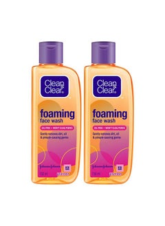Clean & Clear Clean & Clear Foaming Face Wash, 150ml (Pack Of 2)  - Image 1